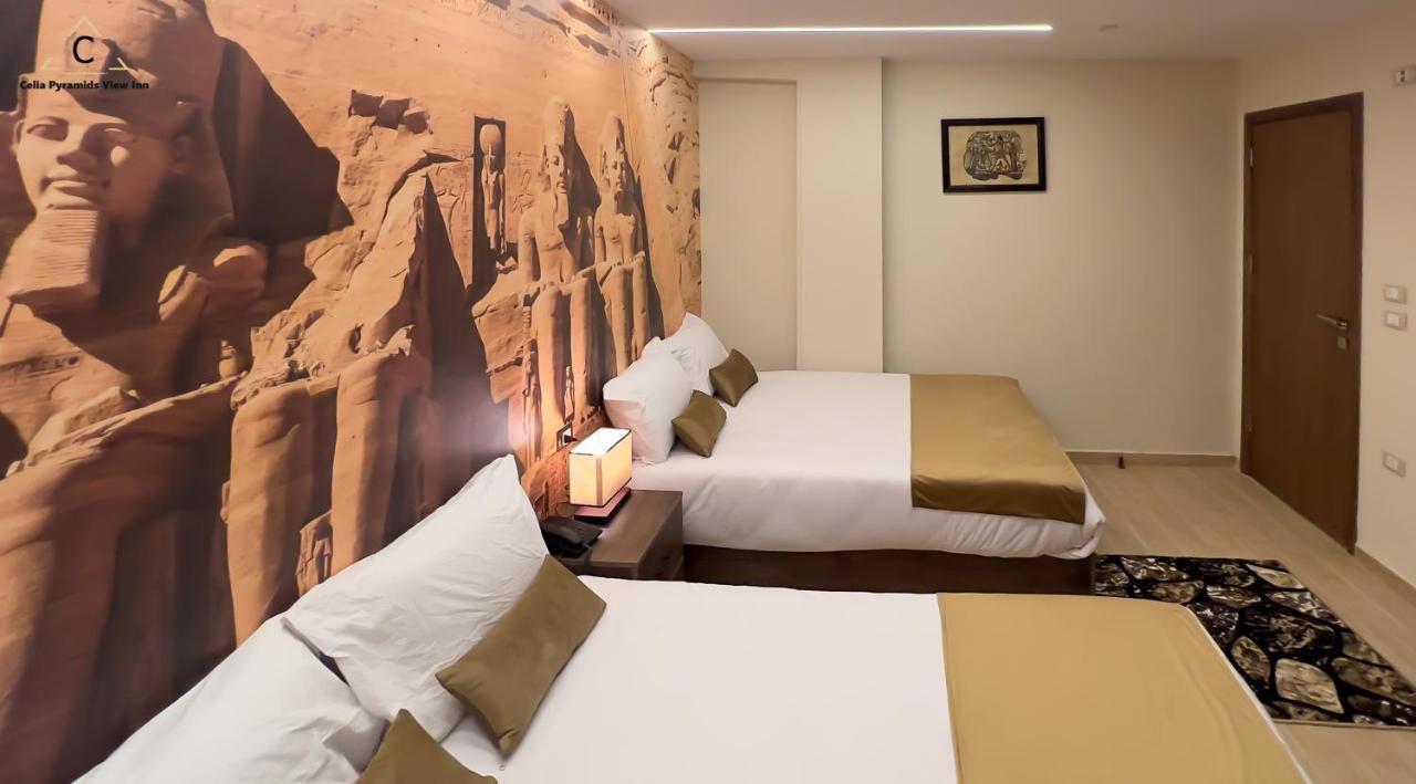 Nazlet el-Sîsi Celia Pyramids View Inn المظهر الخارجي الصورة