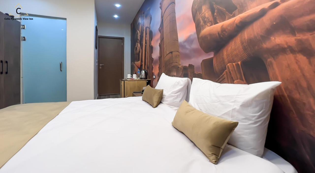 Nazlet el-Sîsi Celia Pyramids View Inn المظهر الخارجي الصورة
