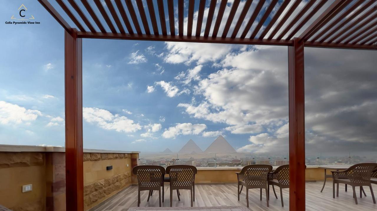 Nazlet el-Sîsi Celia Pyramids View Inn المظهر الخارجي الصورة
