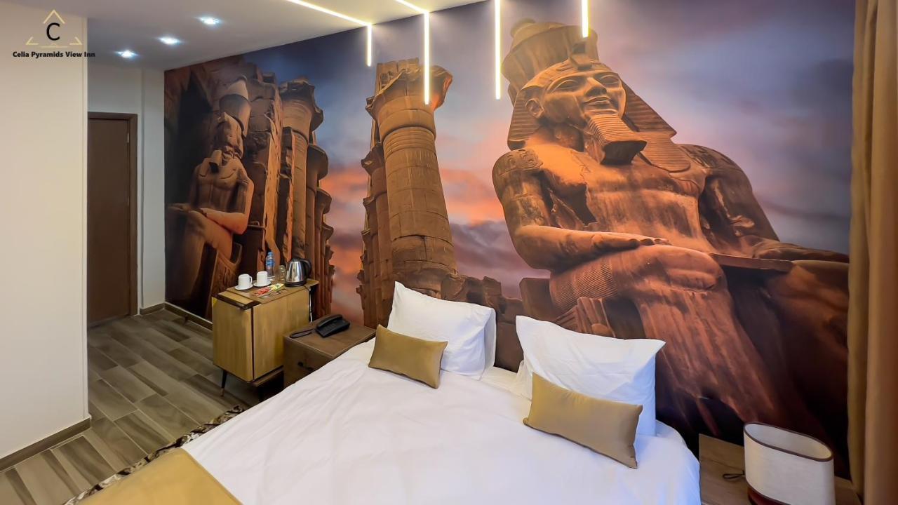 Nazlet el-Sîsi Celia Pyramids View Inn المظهر الخارجي الصورة