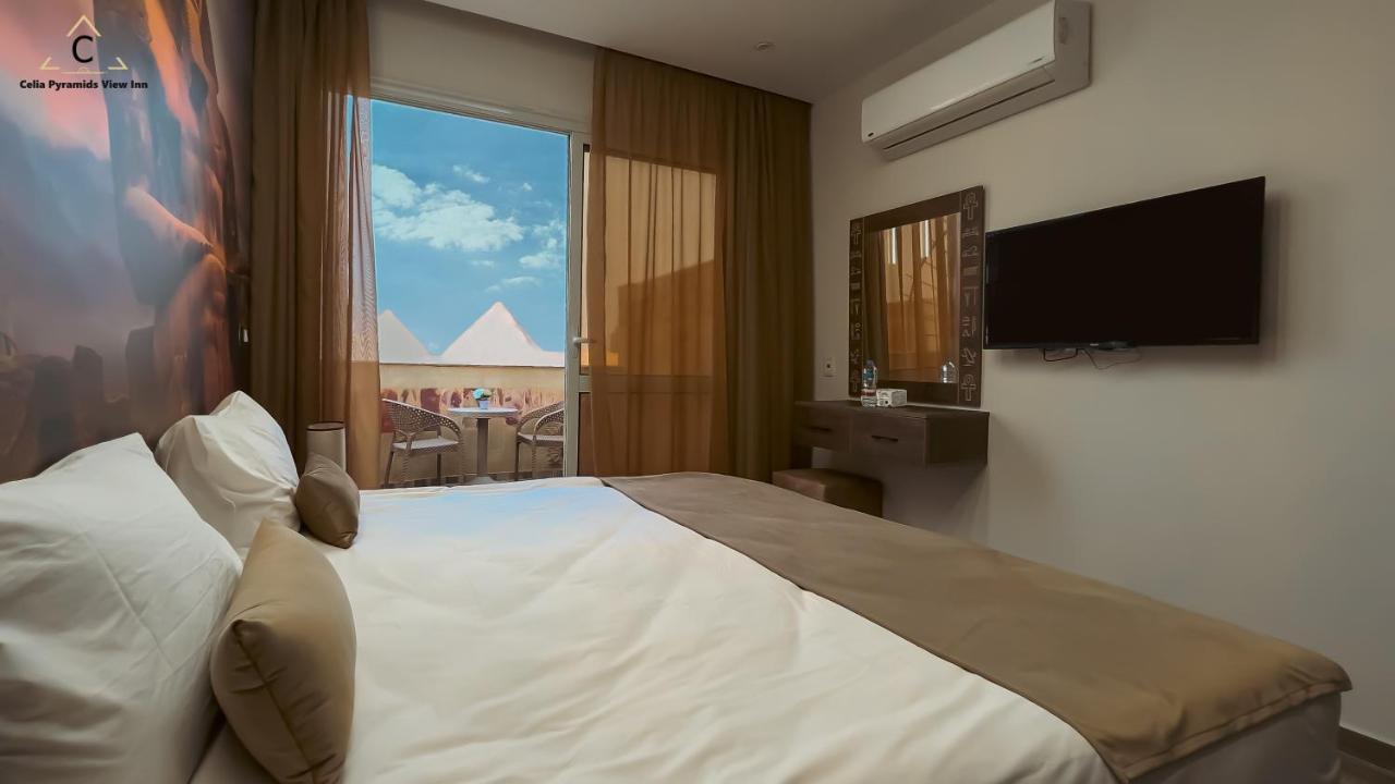 Nazlet el-Sîsi Celia Pyramids View Inn المظهر الخارجي الصورة