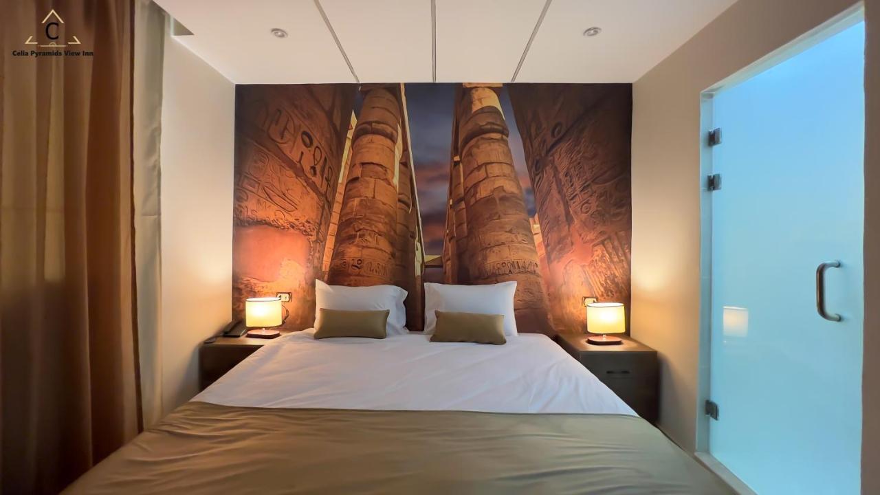 Nazlet el-Sîsi Celia Pyramids View Inn المظهر الخارجي الصورة