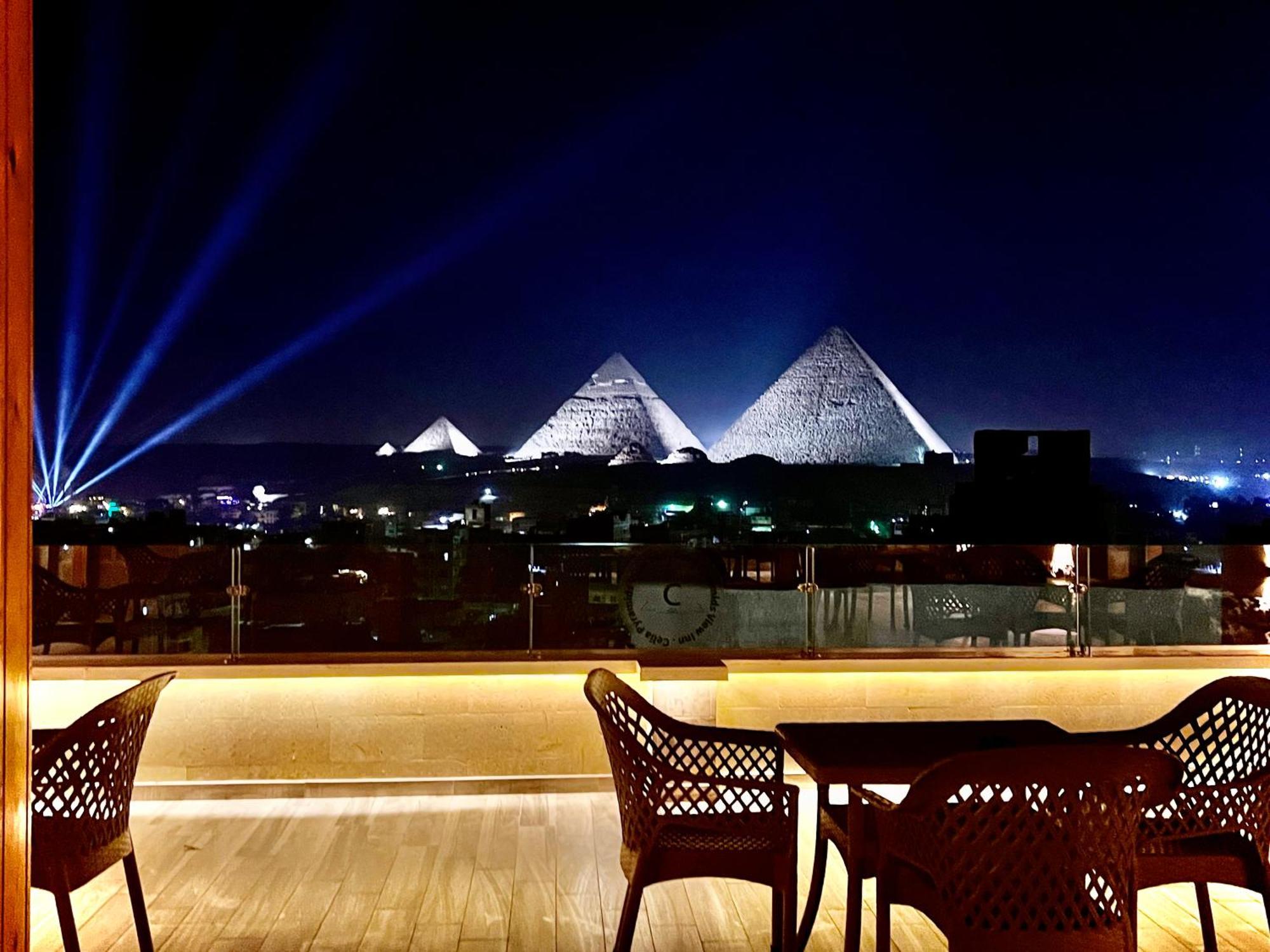 Nazlet el-Sîsi Celia Pyramids View Inn المظهر الخارجي الصورة