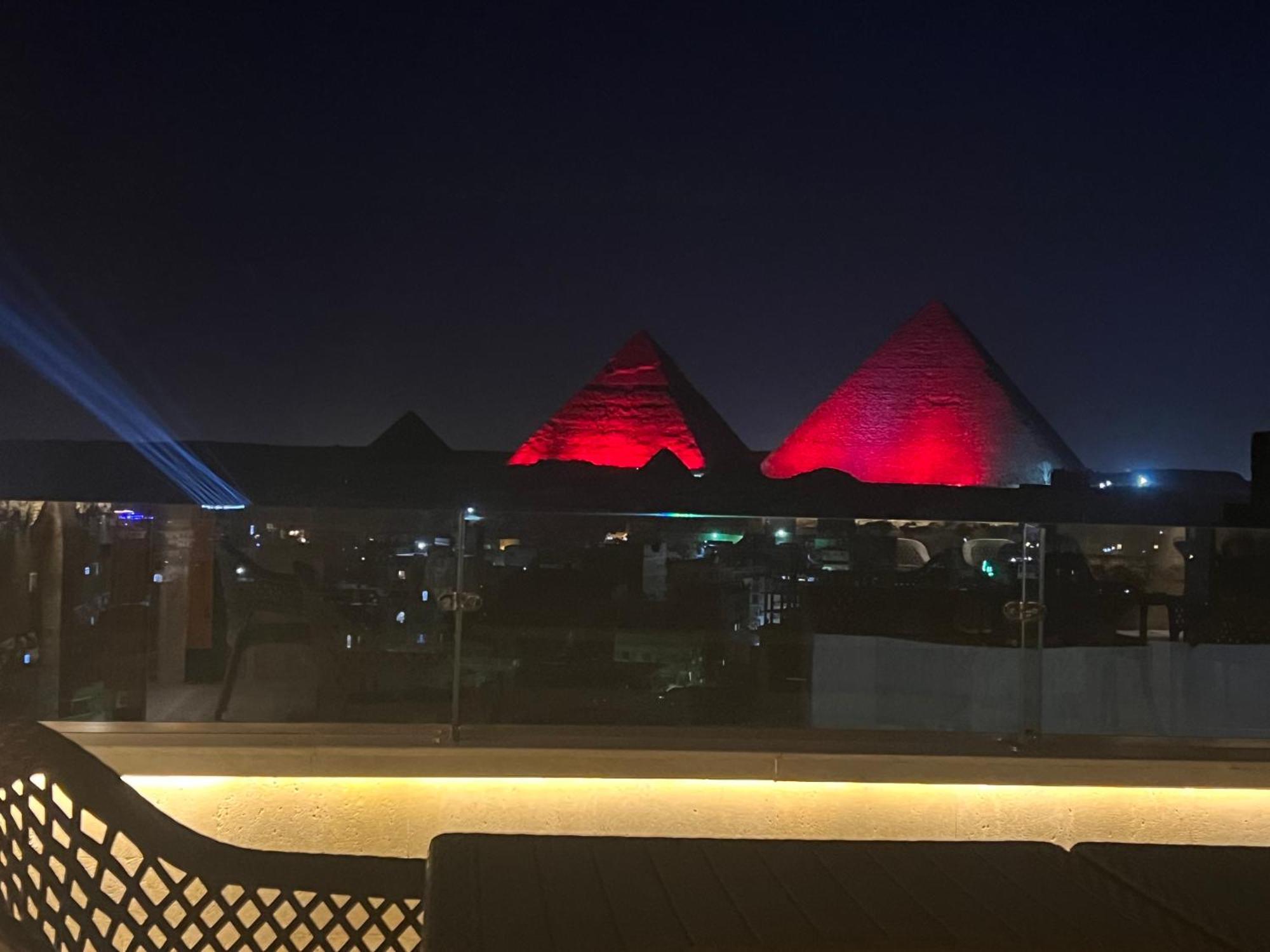Nazlet el-Sîsi Celia Pyramids View Inn المظهر الخارجي الصورة