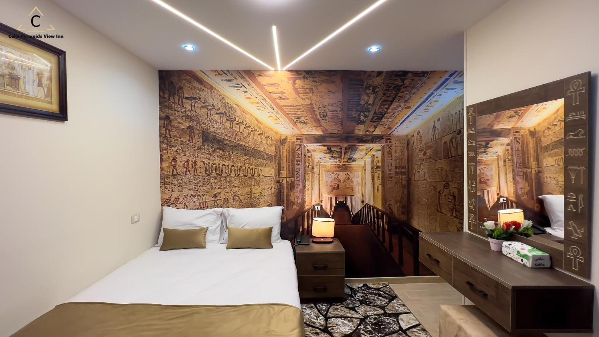 Nazlet el-Sîsi Celia Pyramids View Inn المظهر الخارجي الصورة
