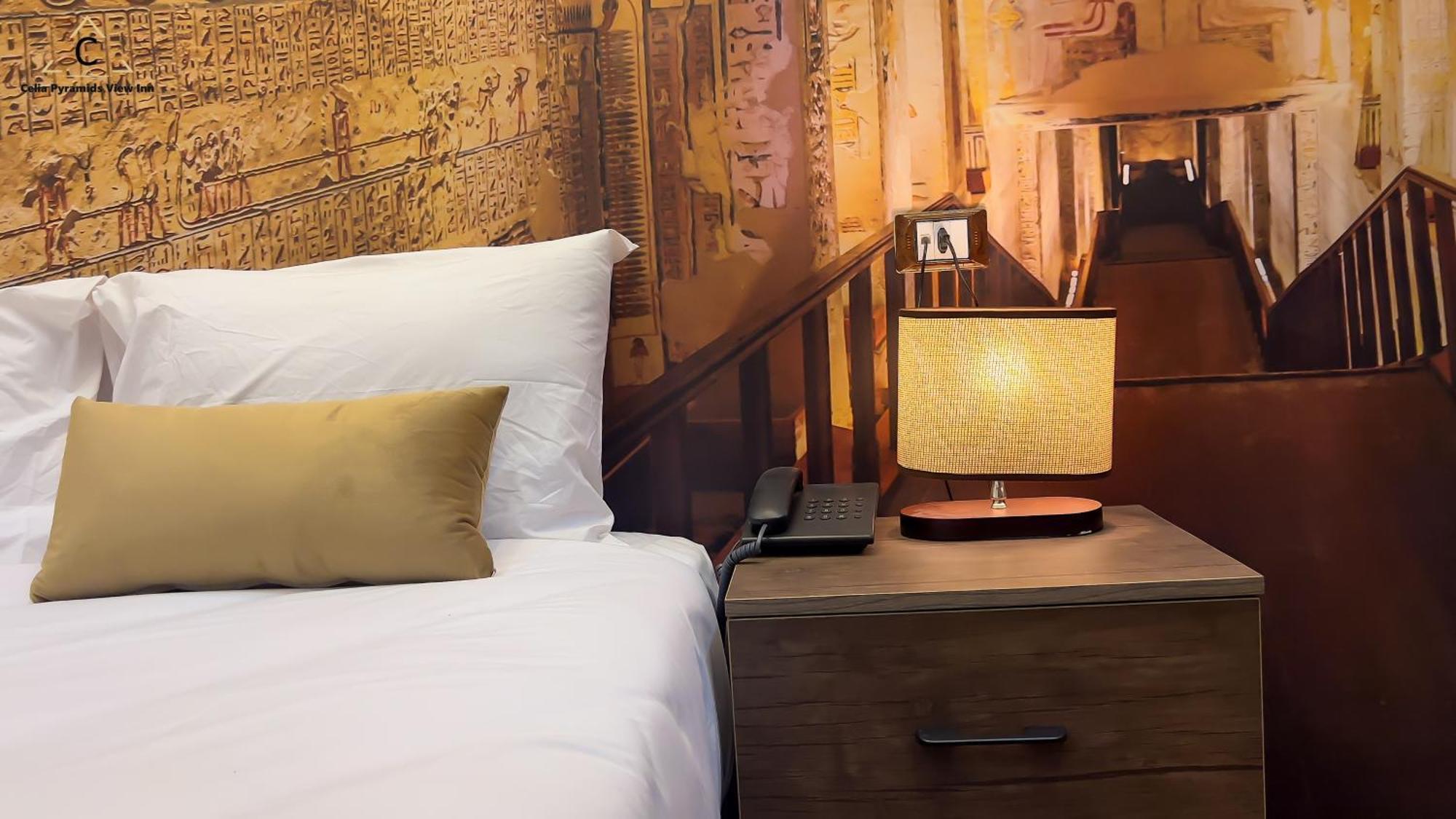 Nazlet el-Sîsi Celia Pyramids View Inn المظهر الخارجي الصورة