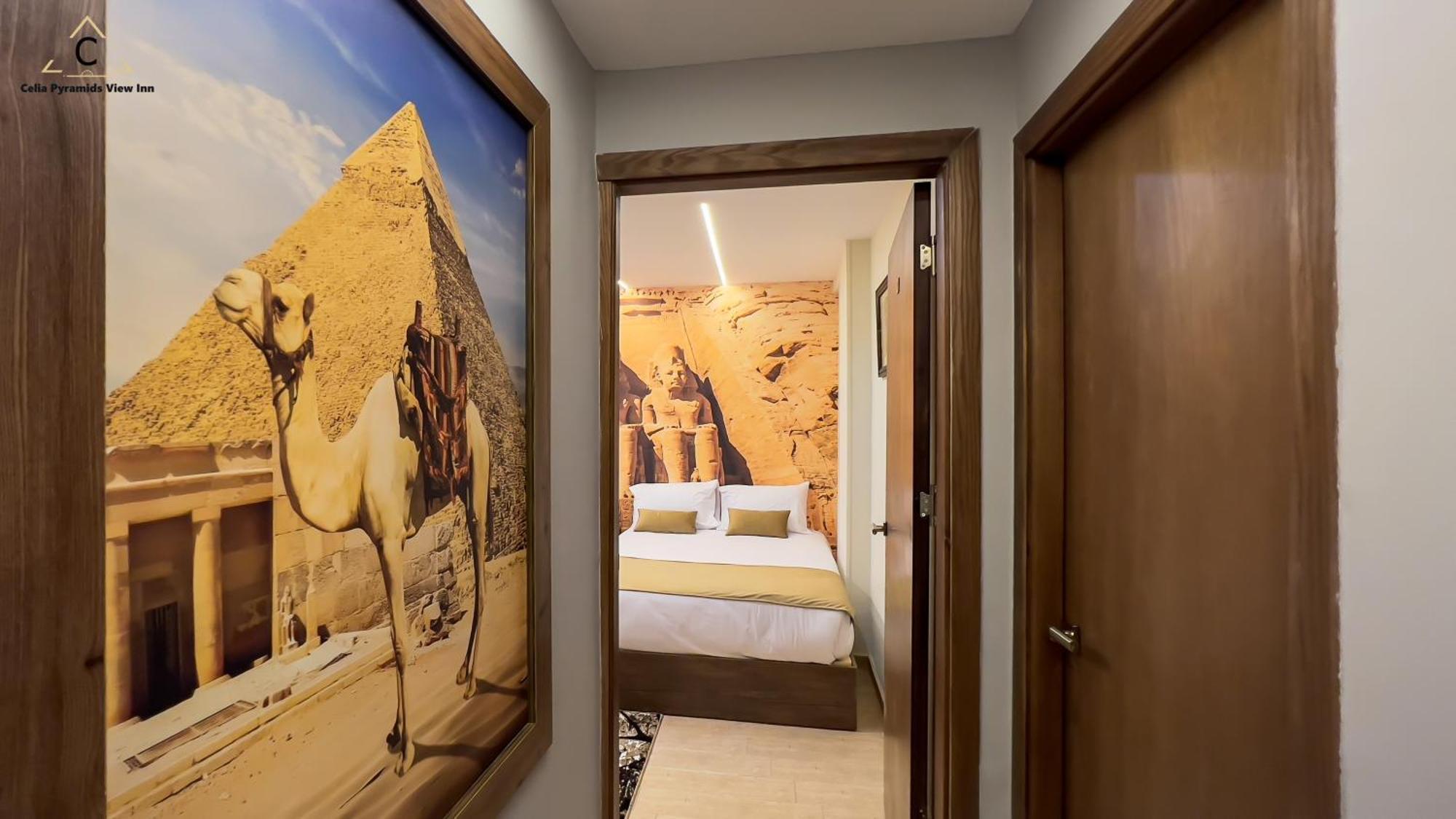 Nazlet el-Sîsi Celia Pyramids View Inn المظهر الخارجي الصورة