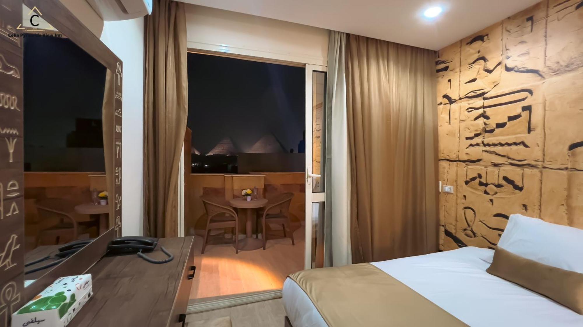 Nazlet el-Sîsi Celia Pyramids View Inn المظهر الخارجي الصورة