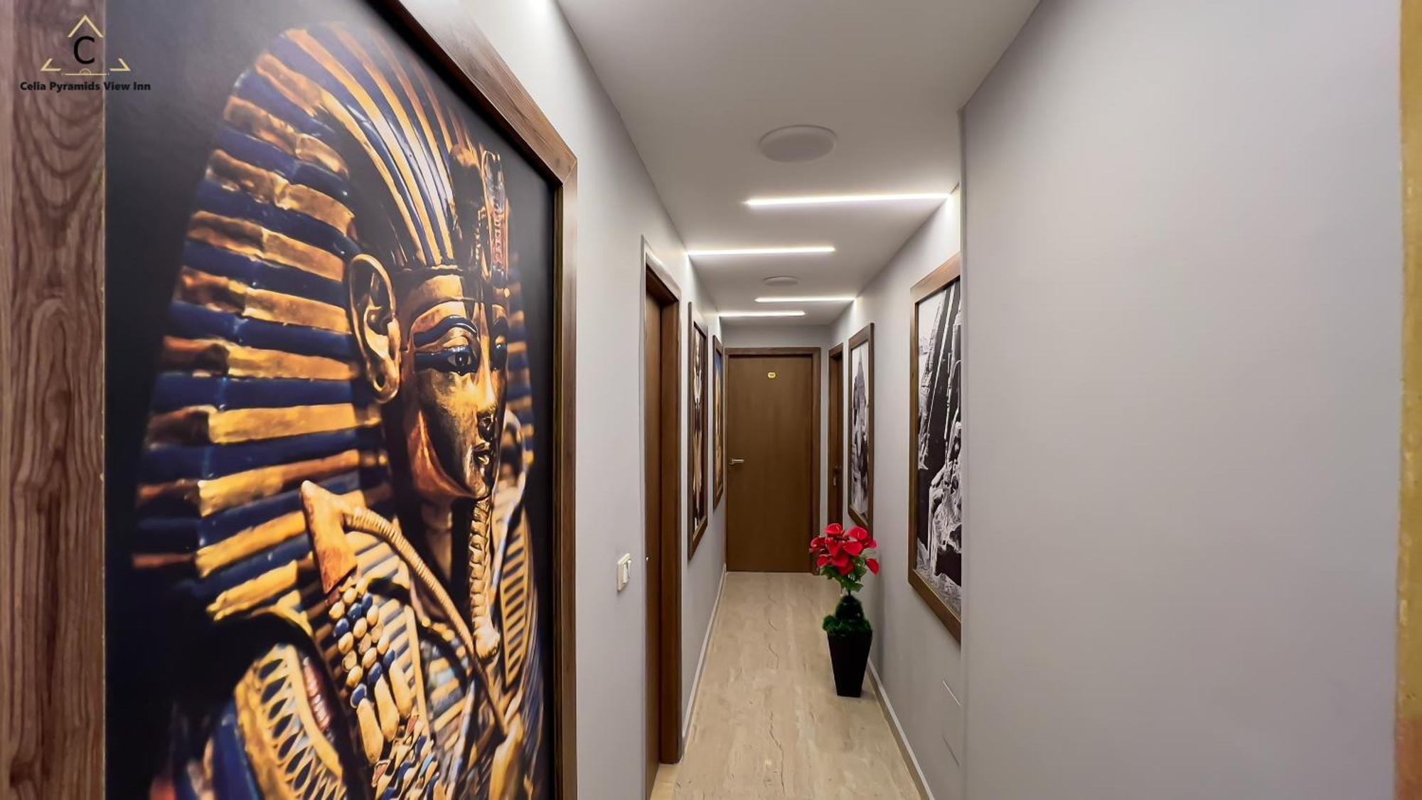 Nazlet el-Sîsi Celia Pyramids View Inn المظهر الخارجي الصورة