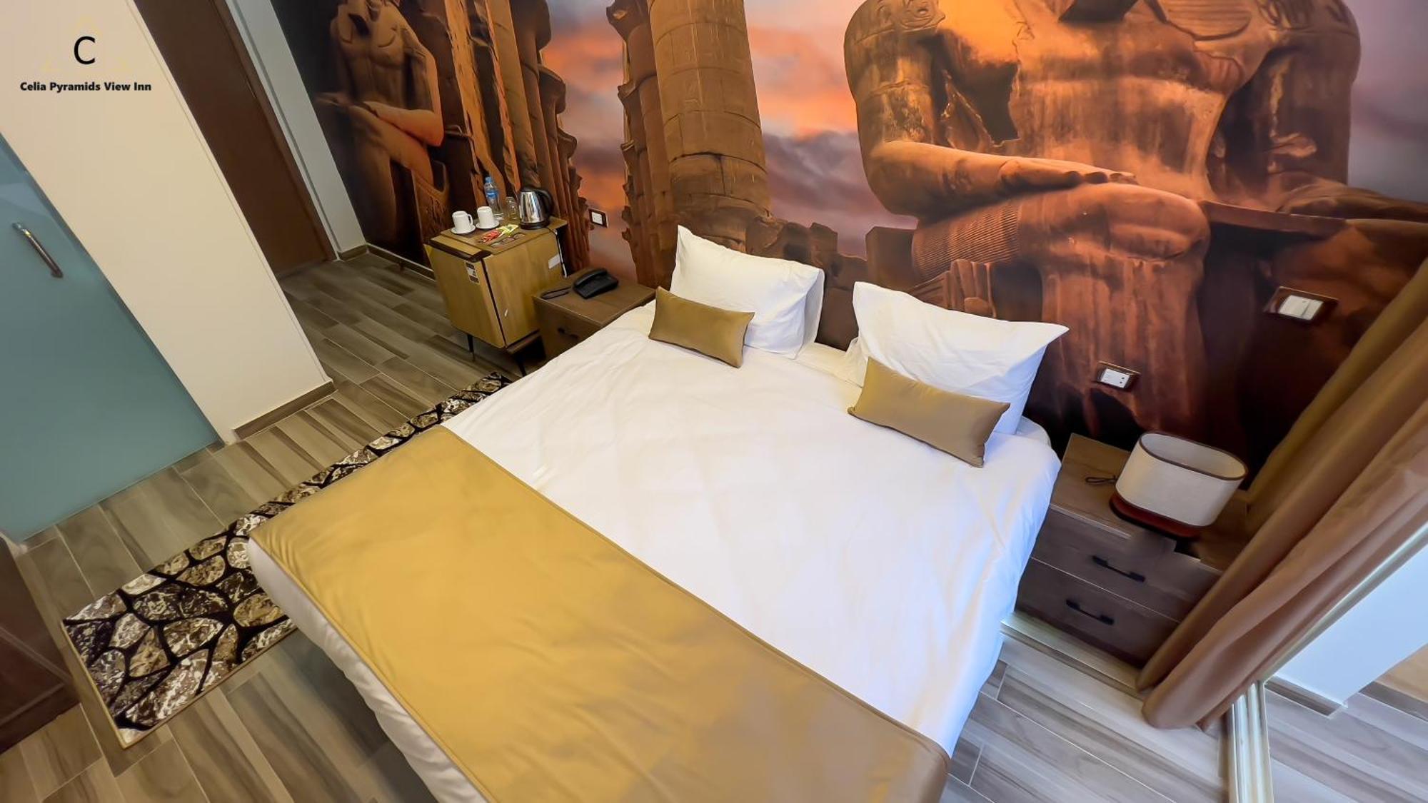 Nazlet el-Sîsi Celia Pyramids View Inn المظهر الخارجي الصورة