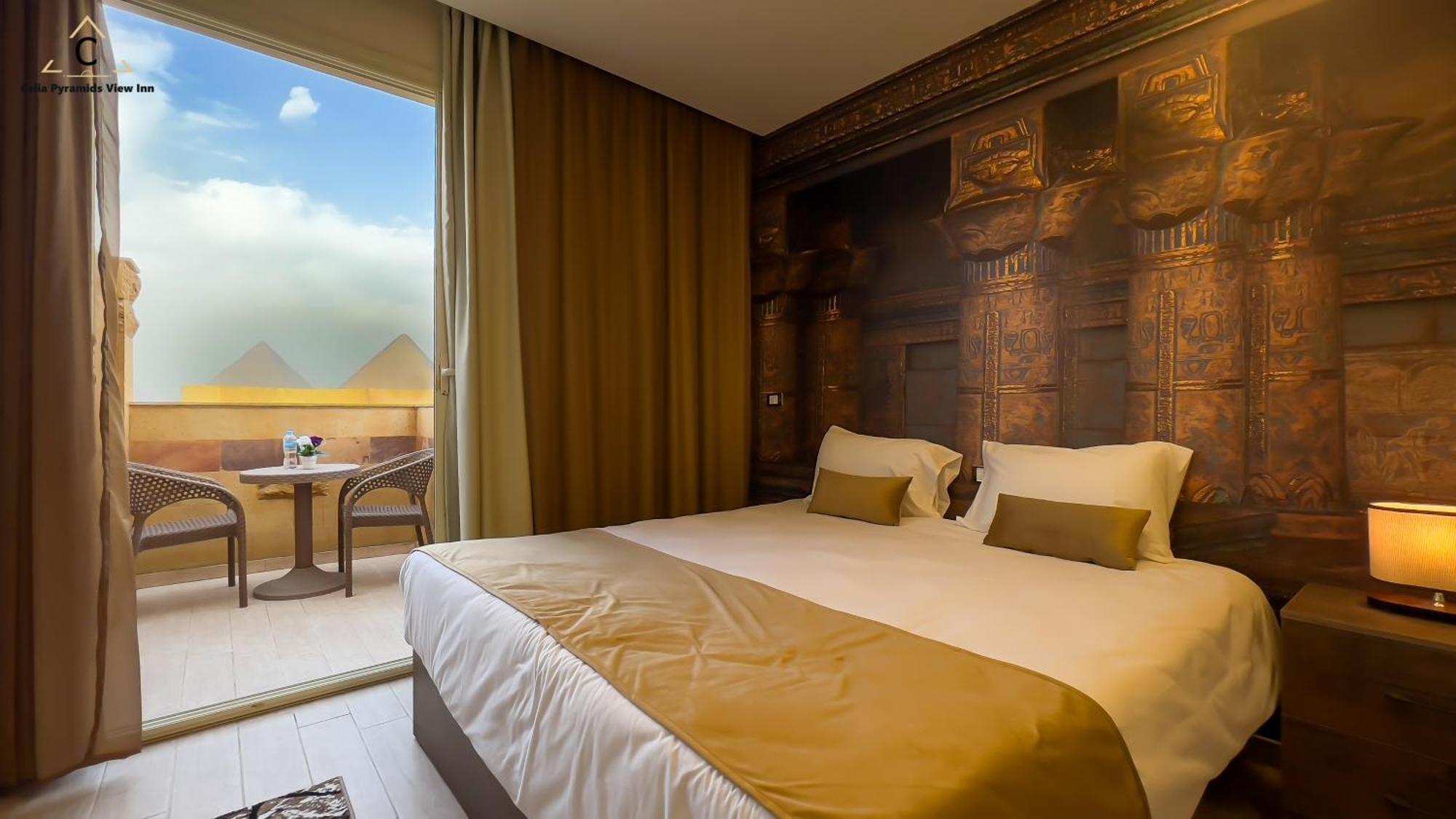 Nazlet el-Sîsi Celia Pyramids View Inn المظهر الخارجي الصورة