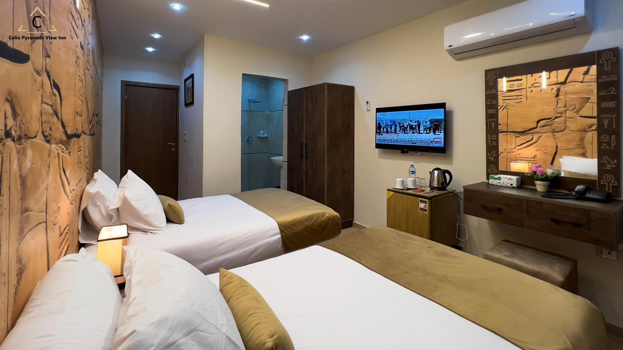 Nazlet el-Sîsi Celia Pyramids View Inn المظهر الخارجي الصورة