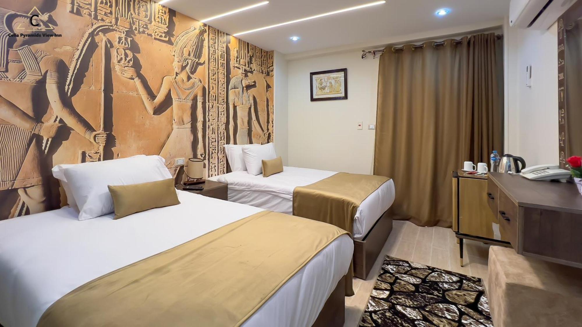Nazlet el-Sîsi Celia Pyramids View Inn المظهر الخارجي الصورة